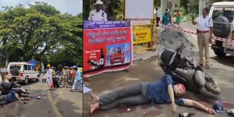 Awareness Campaign Against Drunk Drive by Wilson Garden Traffic Police (video screenshot).