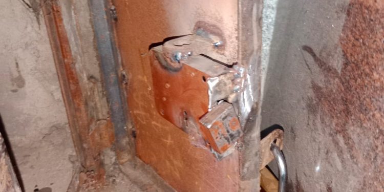 st mary chapel chapel charitable trust jeevan bhima nagar donation box broken