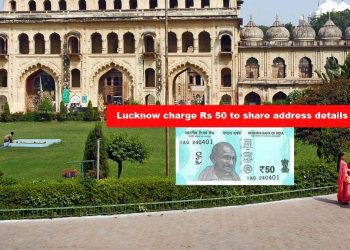 Lucknow charge Rs 50 Budhram bibiganj lucknow