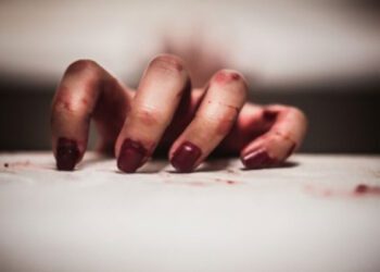 Husband stabs his wife in the private parts