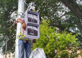 new traffic signals in bangalore