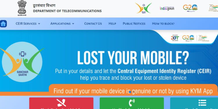 CEIR website recover lost or stolen mobile phone police complaint block mobile in cier website report cier how to report cier