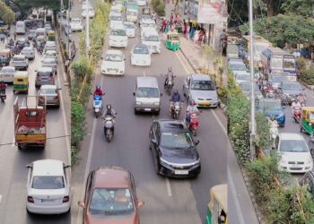 traffic jam in Bangalore car traffic congestion Bengaluru road