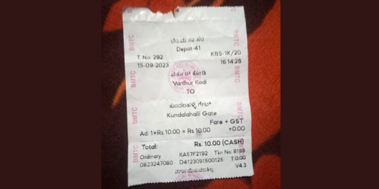 bmtc bus conductor slapped school student boy bangalore